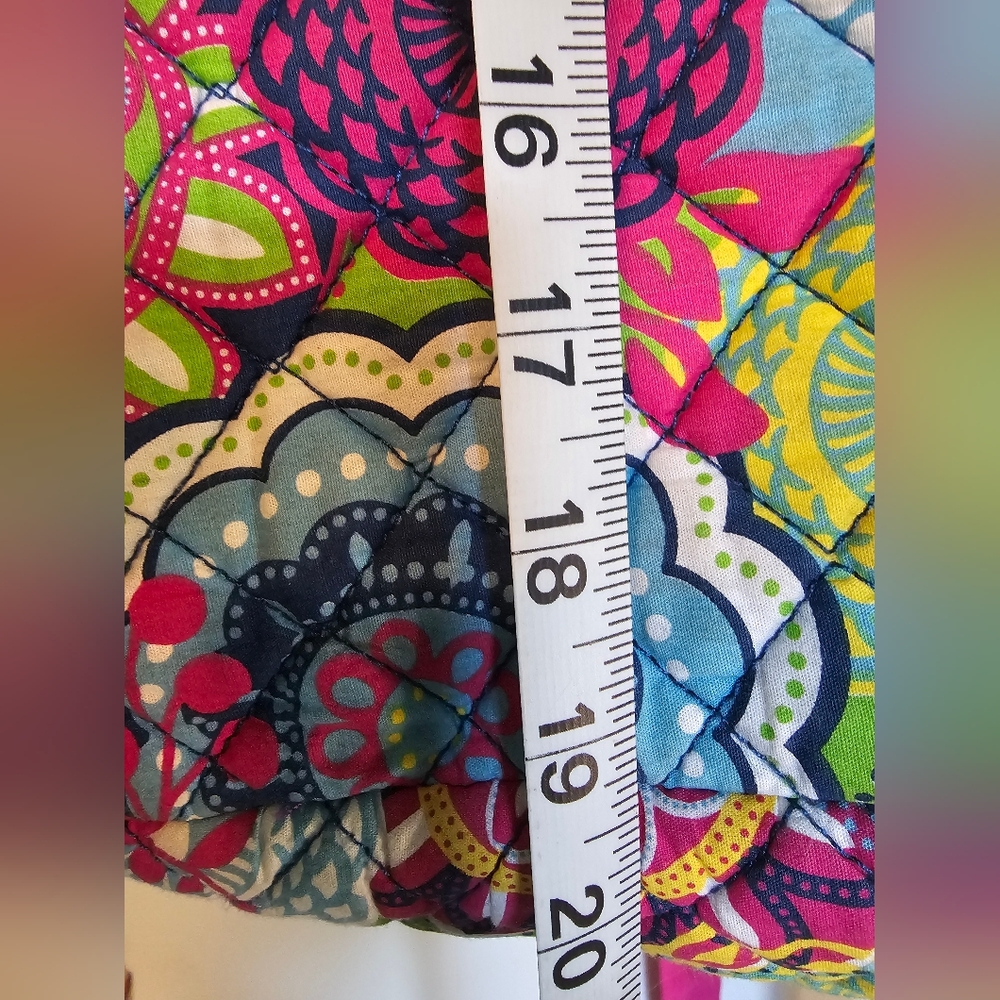 Danielle Morgan Weekender Quilted Duffel Bag Multicolor Mandala Print OS - Picture 12 of 16